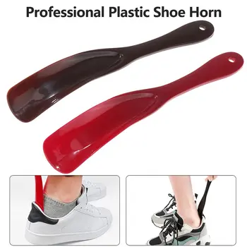 1 шт. рожки для обуви длиной 19,5 см Профессиональный пластиковый рожок для обуви в форме ложки для подъема обуви