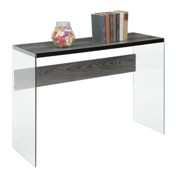 Консольный столик Soho, выветрившийся серый для прихожей, мебель для гостиной 