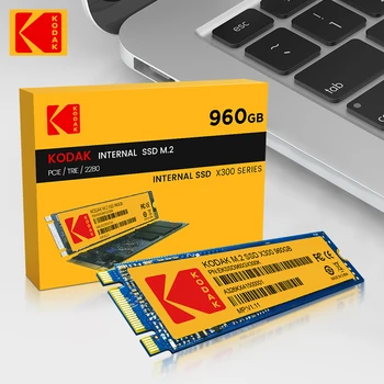 Kodak M.2 SSD X300 Внутренний Твердотельный накопитель 240 ГБ 480 ГБ 960 ГБ Высокоскоростные Жесткие диски с расширением 550 Мб/с. для Настольных ноутбуков