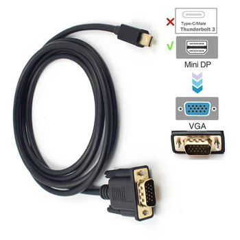 Mini USB 2.0 Штекер к RS232 DB9 9-контактный разъем адаптера-удлинителя 6 футов