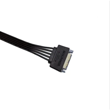 SATA 15Pin от 1 до 5 SATA 15Pin Блок питания жесткого диска Разветвитель кабеля Шнур для ПК 