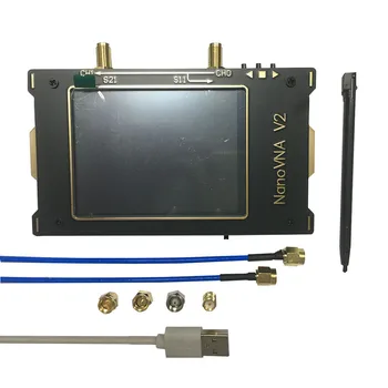 3G S-A-A-2 NanoVNA V2 Векторный Сетевой анализатор Цифровой Тестер VNA MF HF VHF UHF USB Логический Антенный Анализатор Стоячей волны