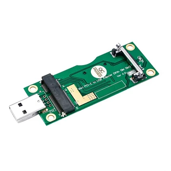 1 Шт. Адаптер Mini PCI-E к USB2.0 С разъемом для SIM-карты 8Pin, Подключи и играй Для майнинга Биткоинов Litecoin BTC