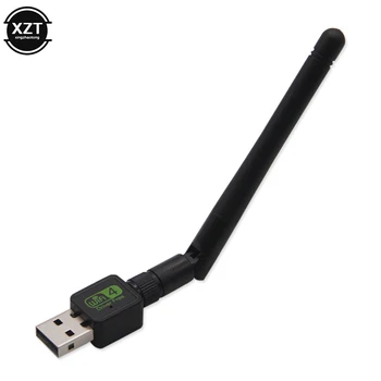 USB Wifi Адаптер 150 Мбит/с Antena Wi-Fi USB Адаптер Wi-fi Dongle Приемник Беспроводной сетевой карты 6dBi Wi Fi Lan Ethernet для ПК