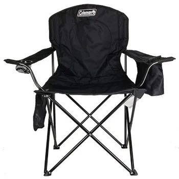 Coleman® Походный стул для взрослых со встроенным кулером на 4 банки, черный
