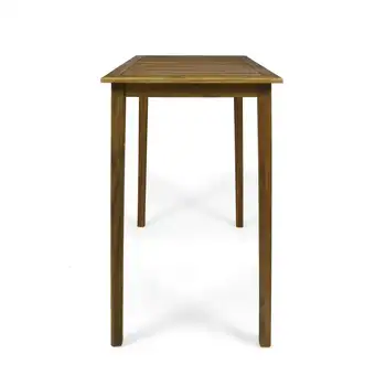 Открытый Минималистский Прямоугольный стол из дерева акации, Чайный столик из тикового дерева, Маленький торцевой столик, Столешница, Маленький журнальный столик, Торцевой столик Mesas для