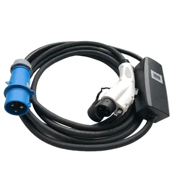 Портативное зарядное устройство 32A Evse J1772 для электромобилей Nissans Leaf/Автомобильные мобильные зарядные станции США/Автомобильные зарядные устройства sae Type 1 с разъемом