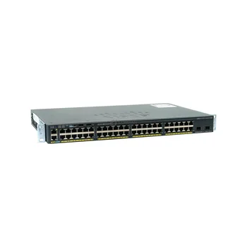 Cis co WS-C2960X-48LPS-L Коммутатор Ethernet 1 Гбит/с 48x RJ45 4x SFP 370W PoE +