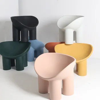 Wuli Nordic Elephant Leg Chair Home Современный минималистичный креативный Модный стул для отдыха знаменитостей Ins Elephant Chair Drop Shopping