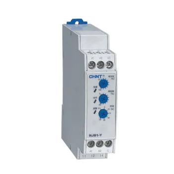 защита безопасности Однофазный контроль напряжения переменного/постоянного тока модульное реле защиты от однофазного перенапряжения при пониженном напряжении NJB1-Y