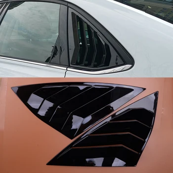 1 Пара автомобильных наружных жалюзи на заднее боковое стекло, крышка из АБС-пластика, подходит для VW Jetta A7 MK7 GLI 2019 2020
