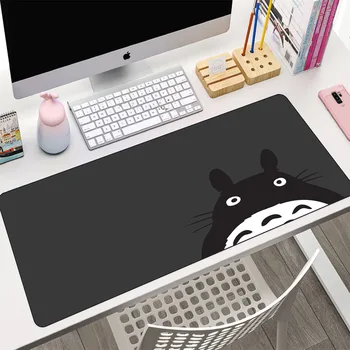 Коврик Для мыши Totoro large Kawaii Large Game Gamer Коврик Для Мыши Cute PC Computer XXL Поверхность Ковра Для Мыши Mause Pad Клавиатура Настольный Коврик