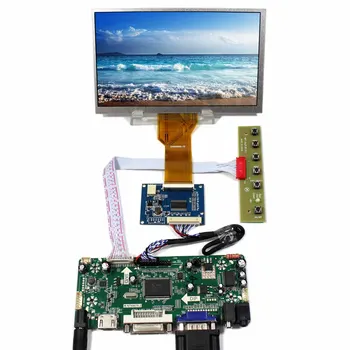 Плата управления ЖК-дисплеем с аудиосистемой HD MI DVI VGA с 7-дюймовым ЖК-экраном 800x480 AT070TN92