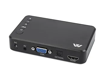 HDD Медиаплеер 1080P USB Внешний жесткий диск Медиаплеер С поддержкой VGA SD MKV H.264 RMVB WMV Медиаплеер для автомобиля HDDK6