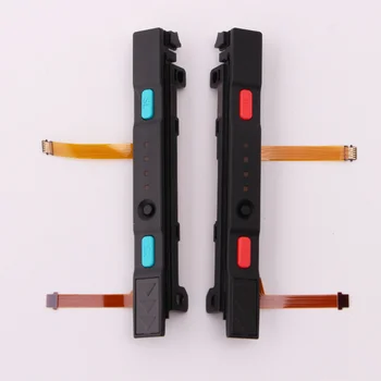 Оригинальный пластиковый слайдер для переключателя Nintend NS Joy-con, направляющая контроллера в сборе со гибким кабелем В комплекте, Правая Левая с кнопкой n