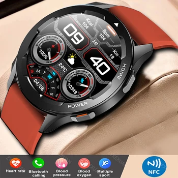 2022 Новые смарт-часы с NFC Для Мужчин и Женщин, часы для звонков по Bluetooth, 360 *360 HD, смарт-часы с полным сенсорным экраном для телефона Huawei Xiaomi + коробка