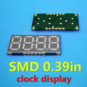 5PCS 0.39in SMD ЧАСЫ светодиодный дисплей 4-битная smd цифровая трубка 0.39 дюйма КРАСНЫЙ 7-сегментный цифровой дисплей с общим анодом и КАТОДОМ