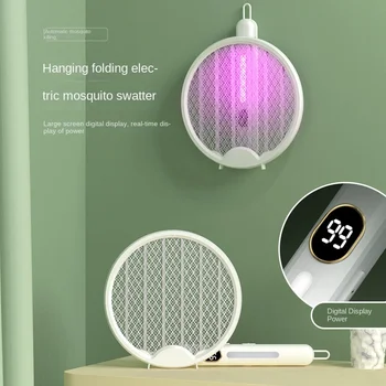 Новый Цифровой дисплей с поворотом в 2022 раза, Электрическая Противомоскитная лампа от комаров в одном электрическом USB-устройстве от комаров