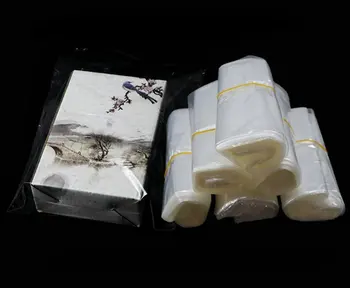 100шт Прозрачный Термоусадочный пакет POF Одноразовая упаковка из пленки Термоуплотняющие Пакеты для хранения подарков для Вечеринок