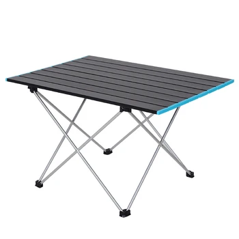 Складной стол для барбекю на открытом воздухе портативный сверхлегкий стол для барбекю из алюминиевого сплава для пикника