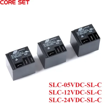 1 шт. Реле SLC-05VDC-SL-C SLC-12VDC-SL-C SLC-24VDC-SL-C Набор преобразователей 5PIN 30A T91 Новое высокое качество