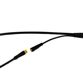 Совершенно новый удлинитель кабеля для Велосипеда, Соединительный кабель 235 мм, Медный провод с сердечником, Аксессуары для электровелосипедов, Электрический велосипед