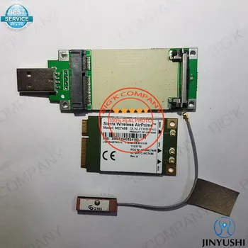 JINYUSHI для MC7455 + 10 см GPS антенна + карта передачи данных FDD/TDD LTE 4G CAT6 DC-HSPA + GNSS USB 3,0 MBIM интерфейс 100% новый и оригинальный