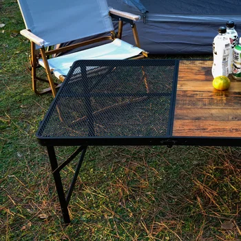 Стол для барбекю для пикника на открытом воздухе из алюминиевого сплава, Приподнятый стол, Устанавливаемые на автомобиль Столы и стулья Складные