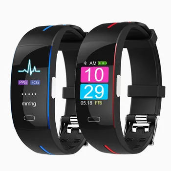 H66 Pl Фитнес-браслет для Измерения Артериального Давления, Пульсометр Smartband PPG ECG Smartwatch P3 Plus Activit Tracker Intelligent Smart