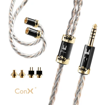 Kinera Crystal of Truth ORLOG Обновите кабель для наушников UP-OCC 4/8 Жильный провод с разъемом MMCX / 0,78 мм 2 для живой/ игровой музыки