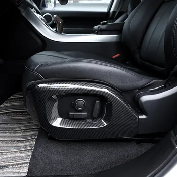 Для Land rover Range Rover Vogue Autobiography Для Range Rover Sport 2014-17, Аксессуары для отделки боковых сидений из углеродного хрома