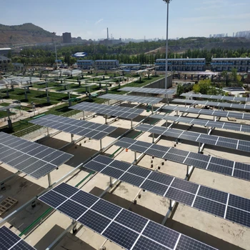 Горизонтальная система отслеживания солнечной энергии промышленного применения