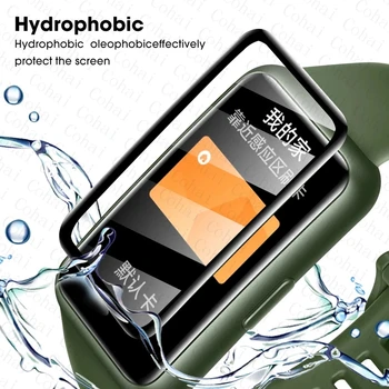 Защитное Мягкое Стекло Для Huawei Watch Fit 2 Smartwatch Защитная Пленка Для экрана Huawei Bnad 8 6 7 Pro Honor Band 6 Чехол-ремешок