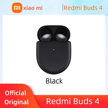 Xiaomi Redmi Buds 4 TWS Наушники Bluetooth 5,2 35 дБ С активным Шумоподавлением 2 Микрофона Беспроводные Наушники 30 Часов автономной работы IP54