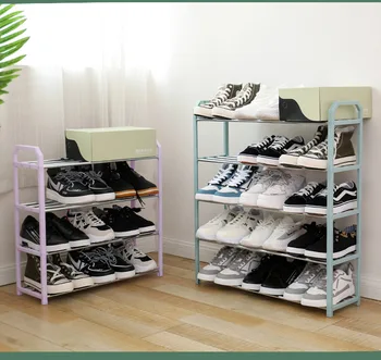 Многослойная сборка простой стеллаж для обуви бытовой дверной шкаф для хранения обуви стеллаж для хранения обуви в общежитии стеллаж для хранения обуви стеллаж для хранения обуви