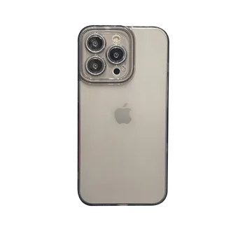 Для iPhone 13 Pro Max, матовое закаленное стекло, чехол для iPhone 12, тень для зрачка, тонкое отверстие 11, высококачественный защитный чехол для iPhone 11