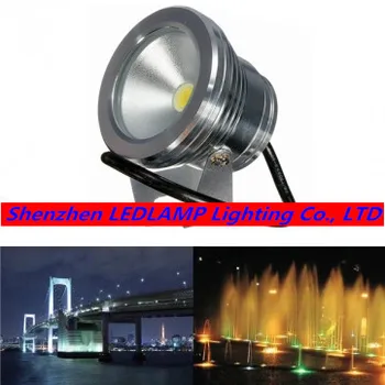 Акция фабрики!!! 10 Вт светодиодный подводный светильник, водонепроницаемый светодиодный фонтан, бассейн, пруд, ландшафтная лампа, декоративный свет, теплый/холодный белый