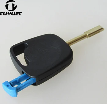 20ШТ Пустой Корпус ключа-транспондера для Ford Mondeo (Можно установить чип) Со слотом Blue Chip