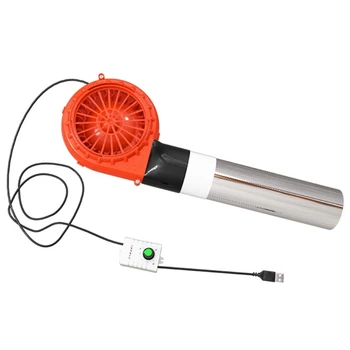 Вентилятор для барбекю с питанием от USB, воздуходувка Для Гриля, Дровяная плита, Стартер для приготовления пищи T5EE