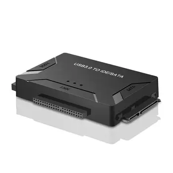 Адаптер USB3.0 для Sata/ide HDD Конвертер жестких дисков 2,5/3,5 дюймов Чехол для внешнего жесткого диска Коробка Высокоскоростной штекер US/EU/UK