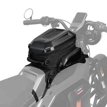 Сумка для мотоцикла Rhinowalk, бак, Жесткий рюкзак, 15л-18Л, Универсальная Водонепроницаемая Передняя сумка для хранения масла, топлива, подходит для мотокросса ADV