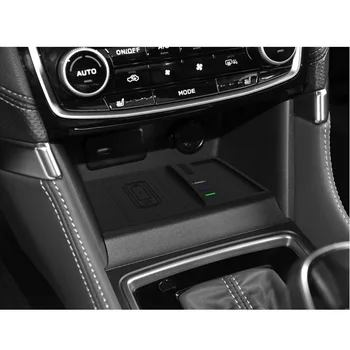 Идеально подходит для Subaru Forester 2019-2021, 10 Вт, держатель беспроводного зарядного устройства для мобильного телефона, зарядная пластина для мобильного телефона