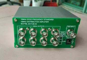 Распределительный усилитель 10 МГц, стандарт частоты 10 МГц OCXO, 8 портов выхода