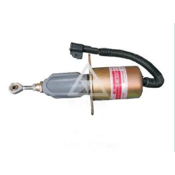 Электромагнитный клапан остановки дизельного двигателя 37Z36-56010 подходит для деталей экскаватора, электромагнитный клапан воспламенения 24 В