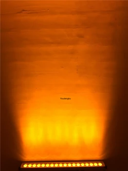 8 шт. Свадебный фон украшение светодиодный светильник 18x18 Вт rgbwa УФ 6в1 батарея беспроводной dmx светодиодный прожектор линейный свет