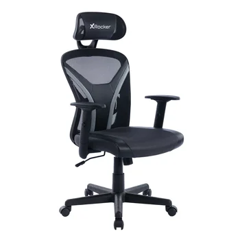 Сетчатый игровой стул для ПК Voyage, Черный игровой стул, офисная мебель, офисный стул