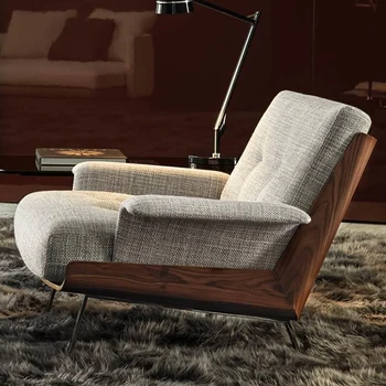 Современные Стулья для Гостиной Lazy Relax, Походное Ленивое Кресло для чтения, Обеденное Индивидуальное Пляжное Кресло, Гостиничная Мебель LJX40XP
