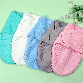 Детское противоударное одеяло для сна, Дуду с кристаллами, супер мягкий спальный мешок, двухслойное одеяло для объятий на 0-12 месяцев
