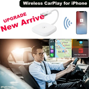 Беспроводной адаптер Apple Carplay для Iphone, Wi-Fi 5 ГГц, автомобильный ключ Carplay для USB, Проводная игра в машинки, Преобразующая проводную В беспроводную