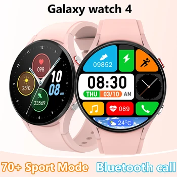Смарт-часы для фитнеса Galaxy Watch 4 HD с полным сенсорным экраном, спортивные Водонепроницаемые смарт-часы с Bluetooth-вызовом Для Мужчин и женщин для Android IOS